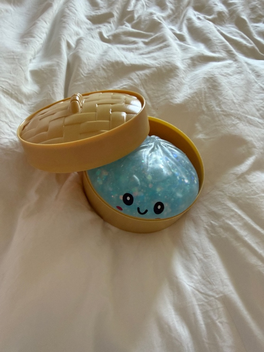 RARE blue glitter dumpling